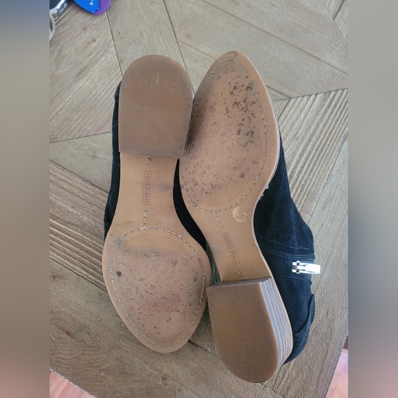 Vince Camuto Suede Ankle Boots - Picture 6 of 8